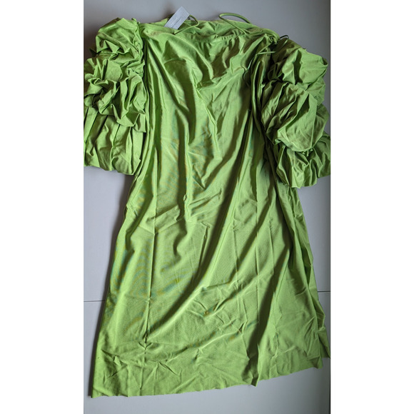 NWT ANTHROPOLOGIE Eugenia Fernández Convertible-Sleeve Slip Dress Sz MP #NA431 - Picture 10 of 13